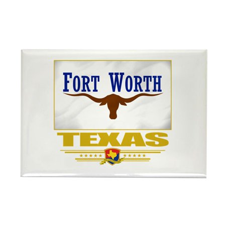 CafePress - Fort Worth Pride - Rectangle Magnet, 2"x3" Refrigerator Magnet
