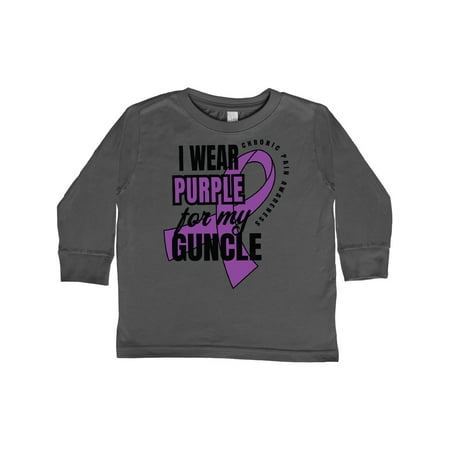 Inktastic Chronic Pain I Wear Purple For My Guncle Gift Toddler Boy or Toddler Girl Long Sleeve T-Shirt
Inktastic Chronic Pain I Wear Purple For My Guncle Gift Toddler Boy or Toddler Girl Long Sleeve T-Shirt