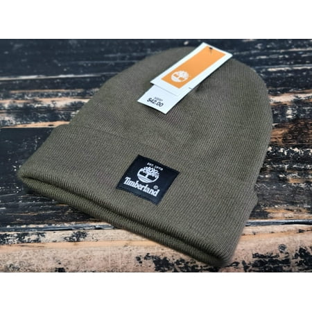 Timberland Cuff Watch Cap Army Green/Olive Winter Beanie Hat One Size