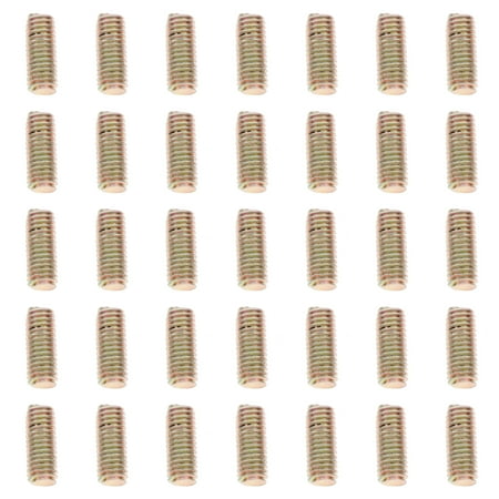 50pcs Simple Thread Screws Double-head Screw Rods Ceiling Double-head Screws