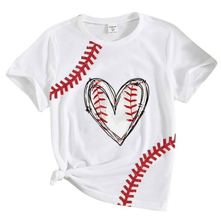 Wiueurtly Blouse T Shirt Tops Casual Baseball 3D Prints Toddler Girls Boys Print Teen Kids Clothes Girls Outfit Tops Swimsuit Tops for Teen Girls
Wiueurtly Blouse T Shirt Tops Casual Baseball 3D Prints Toddler Girls Boys Print Teen Kids Clothes Girls Outfit Tops Swimsuit Tops for Teen Girls