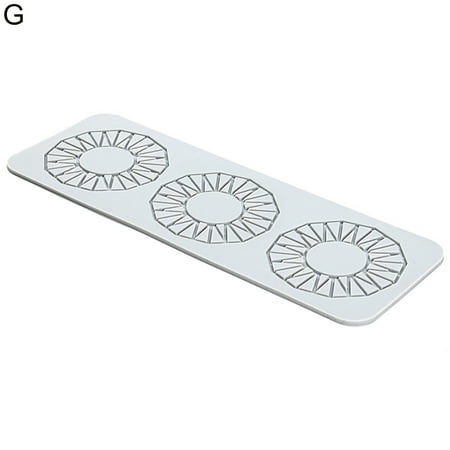 Cuteam Fondant Lace Pad Decorative Heat-resistant Convenient Delicate Birthday Cake Mold