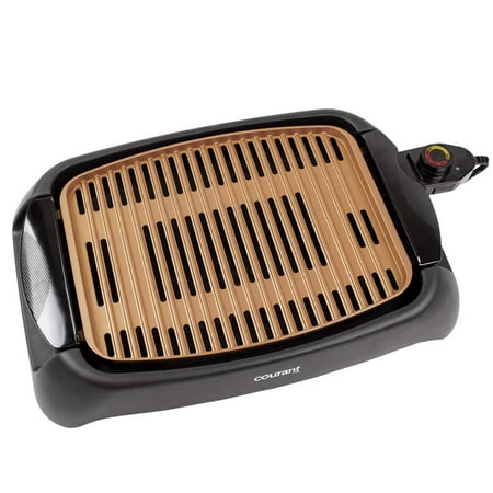 Courant Grill Indoor Smokeless Grill with Non-stick Copper Coating and Adjustable Temperature Control
Courant Grill Indoor Smokeless Grill with Non-stick Copper Coating and Adjustable Temperature Control