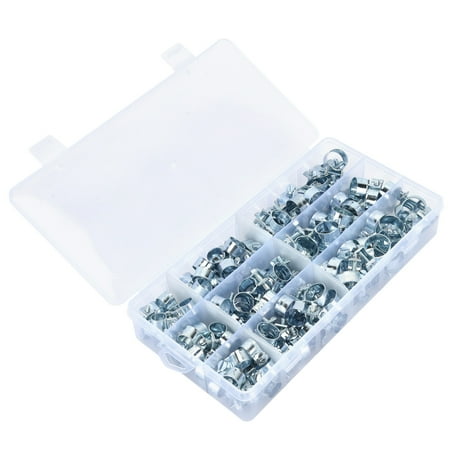 Mini Hose Clamp 135pcs Water Hose Clamp Compact Portable 8-18mm For Marine For Automotive Agriculture
Mini Hose Clamp 135pcs Water Hose Clamp Compact Portable 8-18mm For Marine For Automotive Agriculture