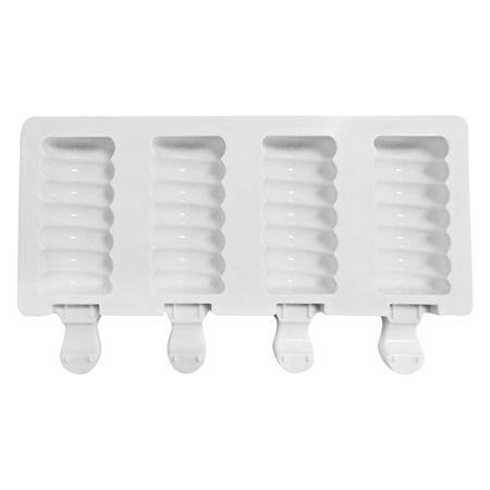 5Pcs Ice Cream Mould Silicone 4-Slot Ice Cube Tray Heat Resistant Anti-DIY Cream Mould Non-Stick Mould Baking Moulds
5Pcs Ice Cream Mould Silicone 4-Slot Ice Cube Tray Heat Resistant Anti-DIY Cream Mould Non-Stick Mould Baking Moulds