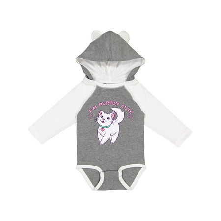 Inktastic I m Purrdy Cute White Kitty Cat Gift Baby Boy or Baby Girl Long Sleeve Bodysuit
Inktastic I m Purrdy Cute White Kitty Cat Gift Baby Boy or Baby Girl Long Sleeve Bodysuit
