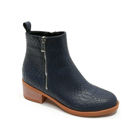 SIMANLAN Women Ankle Booties Comfort Winter Boots Dual Side Zip Chunky Heel Bootie Ladies Anti-Slip Boot Womens Casual Blue 6
SIMANLAN Women Ankle Booties Comfort Winter Boots Dual Side Zip Chunky Heel Bootie Ladies Anti-Slip Boot Womens Casual Blue 6