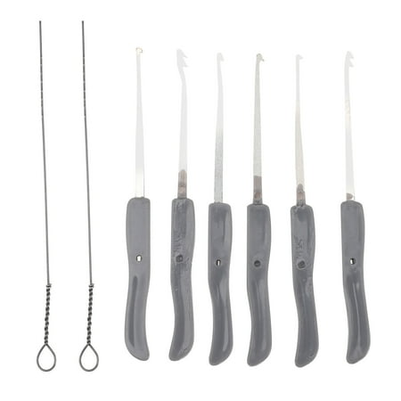 1 Set Broken Key Pick up Tool Kit Broken Key Removal Tool Hook and Pick Set