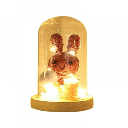 Big Clearance! Seaweed Rabbit Night Light Valentine s Day Gift Lantern Glass Shade Rose Light
Big Clearance! Seaweed Rabbit Night Light Valentine s Day Gift Lantern Glass Shade Rose Light