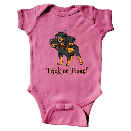 Inktastic Trick or Treat Cerberus Rottweiler Gift Baby Boy or Baby Girl Bodysuit 
Inktastic Trick or Treat Cerberus Rottweiler Gift Baby Boy or Baby Girl Bodysuit
