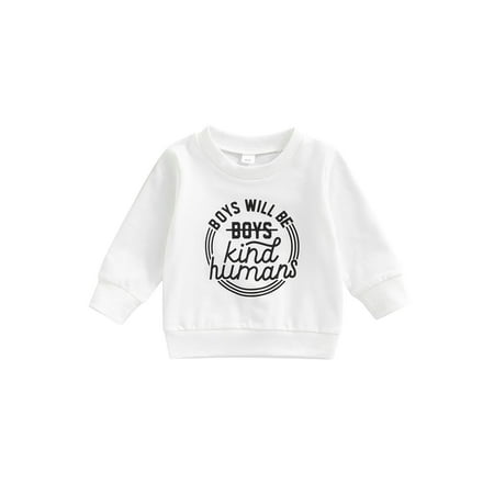 AMILIEe Toddler Baby Boys Girls Sweatshirts Letter Long Sleeve Pullover Tops 0-4 Years
AMILIEe Toddler Baby Boys Girls Sweatshirts Letter Long Sleeve Pullover Tops 0-4 Years