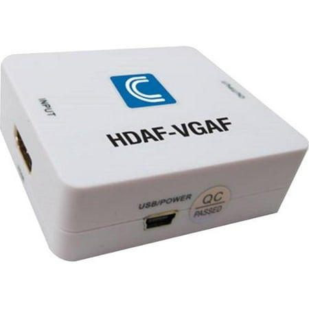 Comprehensive Hdmi To Vga Converter With Stereo Audio - 1 X Hdmi Female Digital Audio\/video - 1 X Hd-15 Female Vga, 1 X Mini-phone Female Stereo Audio (hdaf-vgaf)