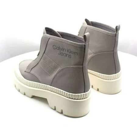 Calvin Klein Jeans Women s Berti Front Zip Casual Lug Sole Booties