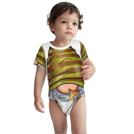 Rocae Fishing Gnome Fisherman for Baby Cotton Short-Sleeve Bodysuits for Unisex Onesies Bodysuit-18 Months
Rocae Fishing Gnome Fisherman for Baby Cotton Short-Sleeve Bodysuits for Unisex Onesies Bodysuit-18 Months