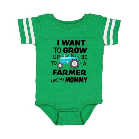 Inktastic I Want To Grow up To Be a Farmer Like My Mommy Gift Baby Boy or Baby Girl Bodysuit
Inktastic I Want To Grow up To Be a Farmer Like My Mommy Gift Baby Boy or Baby Girl Bodysuit