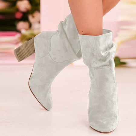 qipaqil Round Non-Slip Boots Toe Womens Ankle Casual Flock Flats Slip-On Shoes Fashion women s boots Boots for Women Dressy
qipaqil Round Non-Slip Boots Toe Womens Ankle Casual Flock Flats Slip-On Shoes Fashion women s boots Boots for Women Dressy