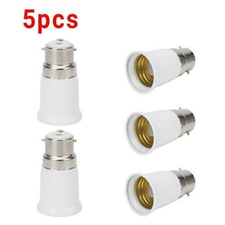 B22 To E27 Bulb Light Lamp Holder Base Socket Screw Bayonet Converter-Adapter