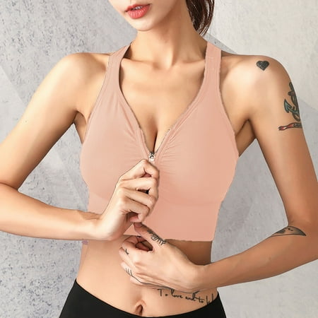 Ovzne High Impact Sports Bra Racerback Sports Bra Women S Sexy Sports Underwear Zipper Rimless Sexy Yoga Vest Underwear Clearance
Ovzne High Impact Sports Bra Racerback Sports Bra Women S Sexy Sports Underwear Zipper Rimless Sexy Yoga Vest Underwear Clearance