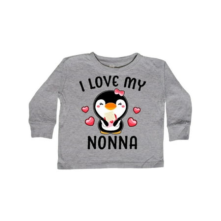 Inktastic I Love My Nonna with Cute Penguin and Hearts Gift Toddler Toddler Girl Long Sleeve T-Shirt
Inktastic I Love My Nonna with Cute Penguin and Hearts Gift Toddler Toddler Girl Long Sleeve T-Shirt