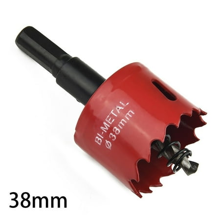 Bi Metal Hole Saw 15 Mm-50 Mm Drill Bit Arbor Pilot Hole Saw Metal Wood Plastic