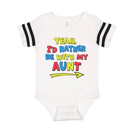 Inktastic Yeah I d Rather be with My Aunt in Red Yellow and Blue Gift Baby Boy or Baby Girl Bodysuit
Inktastic Yeah I d Rather be with My Aunt in Red Yellow and Blue Gift Baby Boy or Baby Girl Bodysuit
