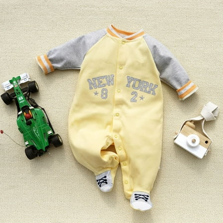 DDWD Fangying Spring Dress New Baby Foot-wrapped One-piece Suit Long Sleeve * Cotton One-piece Climbing Suit 3-12m
DDWD Fangying Spring Dress New Baby Foot-wrapped One-piece Suit Long Sleeve * Cotton One-piece Climbing Suit 3-12m