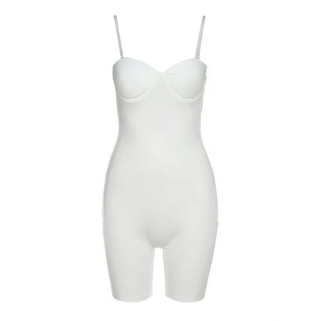 wsevypo Women Bodycon Shorts Romper Sleeveless Spaghetti Strap Party Club Jumpsuit Built in Bra Shapewear Bodysuit
wsevypo Women Bodycon Shorts Romper Sleeveless Spaghetti Strap Party Club Jumpsuit Built in Bra Shapewear Bodysuit