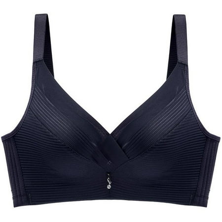 Bras for Women No Underwire Seamless Wire Age Brassiere Tira Support Bra for Women Full Coverage and Lift Black L
Bras for Women No Underwire Seamless Wire Age Brassiere Tira Support Bra for Women Full Coverage and Lift Black L