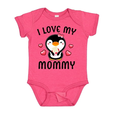 Inktastic I Love My Mommy with Cute Penguin and Hearts Gift Baby Girl Bodysuit
Inktastic I Love My Mommy with Cute Penguin and Hearts Gift Baby Girl Bodysuit