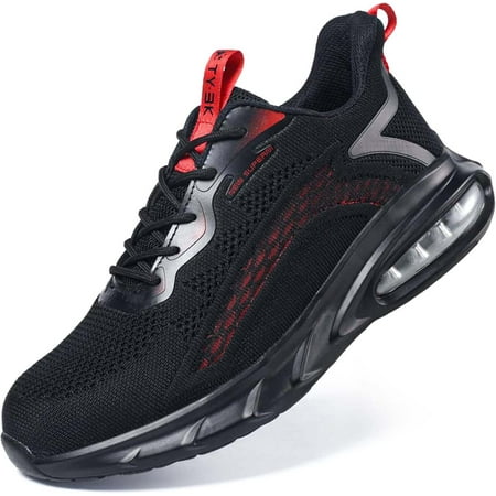 Steel Toe Work Shoes for Men Women Lightweight Air Cushion Puncture Resistant Safety Sneaker for Industrial&Construction
Steel Toe Work Shoes for Men Women Lightweight Air Cushion Puncture Resistant Safety Sneaker for Industrial&Construction