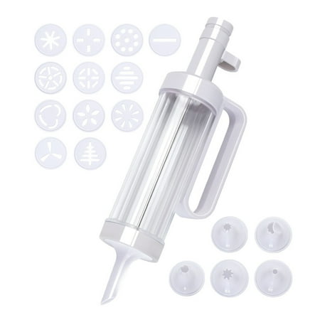 Sardfxul Cookie Guns Cream Guns Pastry Syringes Extruders Kitchen Gadget Plastic Material
Sardfxul Cookie Guns Cream Guns Pastry Syringes Extruders Kitchen Gadget Plastic Material