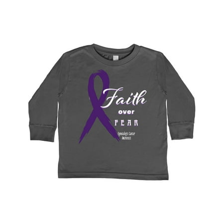 Inktastic Faith Over Fear Gynecological Cancer Awareness Purple Ribbon Gift Toddler Boy or Toddler Girl Long Sleeve T-Shirt
Inktastic Faith Over Fear Gynecological Cancer Awareness Purple Ribbon Gift Toddler Boy or Toddler Girl Long Sleeve T-Shirt