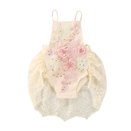 Newborn Baby Girl Clothes Sleeveless Backless Flower Print Romper Ruffle Lace Bodysuit Tutu Dress Jumpsuit Princess Outfit
Newborn Baby Girl Clothes Sleeveless Backless Flower Print Romper Ruffle Lace Bodysuit Tutu Dress Jumpsuit Princess Outfit