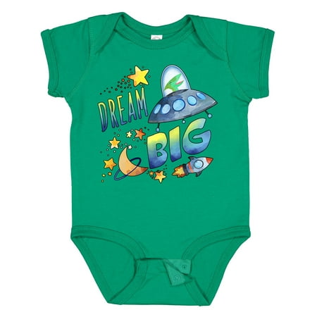 Inktastic Dream Big Cute Space Dinosaur Flying Spaceship Gift Baby Boy or Baby Girl Bodysuit
Inktastic Dream Big Cute Space Dinosaur Flying Spaceship Gift Baby Boy or Baby Girl Bodysuit