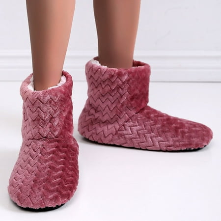 Bessbest New Year Winter High Top Round Toe Baotou Flat Heel Home Solid Autumn Winter Deep Mouth Thick Sole Slippers Boots
Bessbest New Year Winter High Top Round Toe Baotou Flat Heel Home Solid Autumn Winter Deep Mouth Thick Sole Slippers Boots