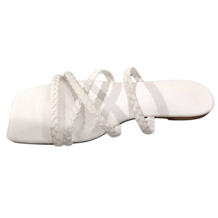 Sandals Women Fashion Wedges Summer Simple Solid Colour Outer Thick Bottom Open Toe Beach Large Size Sandals Slippers Shoes For Womens Fashion
Sandals Women Fashion Wedges Summer Simple Solid Colour Outer Thick Bottom Open Toe Beach Large Size Sandals Slippers Shoes For Womens Fashion