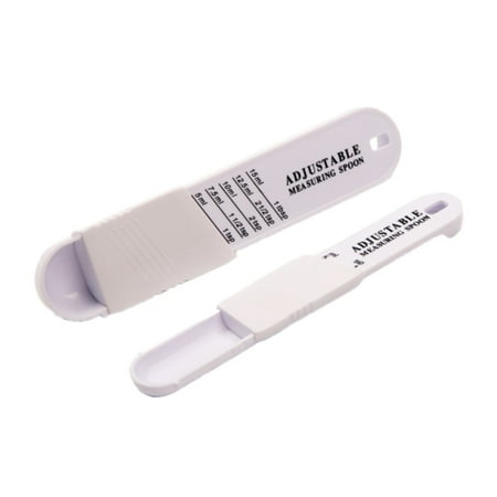 KFIWSZC 2 Piece Premium WinAimer Kitchen Adjustable Teaspoon And Tablespoon Set Plastic Measuring Spoon For Baking Cooking Powder Dry And Liquid Ingredient Kitchen 
KFIWSZC 2 Piece Premium WinAimer Kitchen Adjustable Teaspoon And Tablespoon Set Plastic Measuring Spoon For Baking Cooking Powder Dry And Liquid Ingredient Kitchen