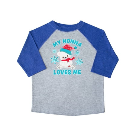 Inktastic Polar Bear My Nonna Loves Me in Santa Hat with Snowflakes Gift Toddler Boy or Toddler Girl T-Shirt
Inktastic Polar Bear My Nonna Loves Me in Santa Hat with Snowflakes Gift Toddler Boy or Toddler Girl T-Shirt