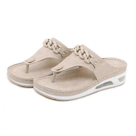 Women Casual Wedge Sandals Vintage Flower Decoration Arch Support Vintage Slippers Bohemia Shoes
Women Casual Wedge Sandals Vintage Flower Decoration Arch Support Vintage Slippers Bohemia Shoes