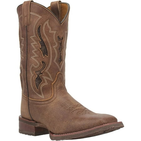 Laredo Men s Martin Leather Boot- Tan- 11 D