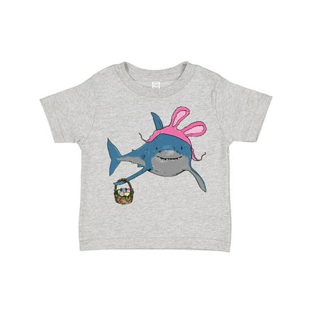 Inktastic Easter Bunny Shark Hunt Gift Toddler Boy or Toddler Girl T-Shirt