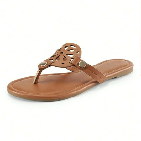 FDGHYTBF Womens Flat Leather Sandals - Comfortable Slip-on Thong Sandals with Rubber Insole and Outsole - Perfect for All-Season Wear
FDGHYTBF Womens Flat Leather Sandals - Comfortable Slip-on Thong Sandals with Rubber Insole and Outsole - Perfect for All-Season Wear