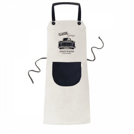 Black Classic Cars Repair Pattern Apron Adjustable Bib Cotton Linen BBQ Kitchen Pocket Pinafore
Black Classic Cars Repair Pattern Apron Adjustable Bib Cotton Linen BBQ Kitchen Pocket Pinafore