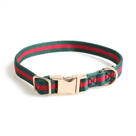 PremiumDogCollar SoftComfortableDogCollarsLuxuryStyle DurableAdjustableDogCollarwithMetalBuckleSafetyforPuppySmallDogs Red and Green all metal 45CM F14524
PremiumDogCollar SoftComfortableDogCollarsLuxuryStyle DurableAdjustableDogCollarwithMetalBuckleSafetyforPuppySmallDogs Red and Green all metal 45CM F14524
