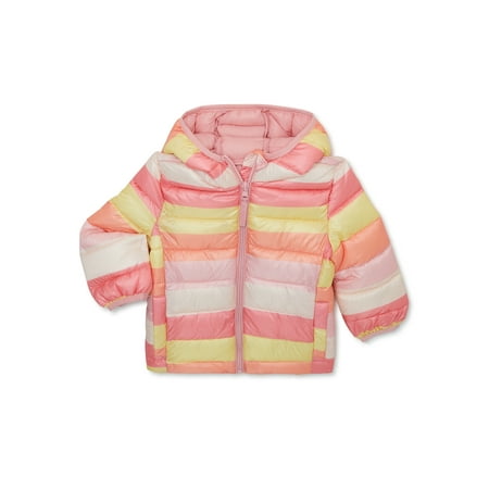 Urban Republic Toddler Girls Packable Nylon Jacket Size 12M-4T