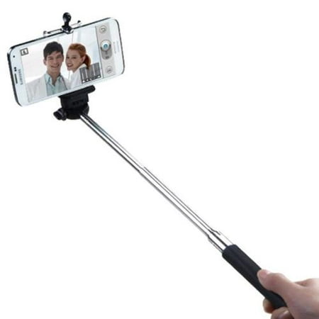 Insten Handheld Bluetooth Selfie Stick Monopod Extendable For iPhone 6 6+ Cell Phones Remote Button