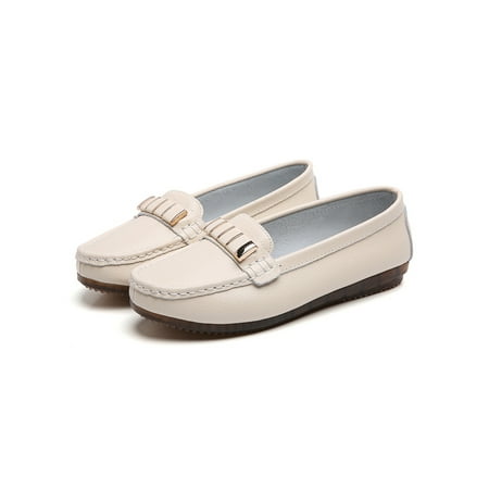 Gomelly Ladies Comfort Flats Non-Slip Round Toe Loafers Work Walking Breathable Slip On Moccasins Beige 4.5
Gomelly Ladies Comfort Flats Non-Slip Round Toe Loafers Work Walking Breathable Slip On Moccasins Beige 4.5