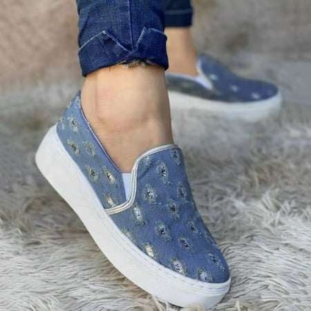 Tangnade Winter Clearance Fashion Leisure Flat Slip On Round Toe Canvas Sneakers Casual Shoes for Women
Tangnade Winter Clearance Fashion Leisure Flat Slip On Round Toe Canvas Sneakers Casual Shoes for Women