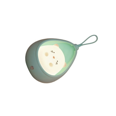 Children Night Light Silicone Shaped Lamp Bedside USB Rechargeable Wall Hanging Lighting Tool for Bedroom Corridor Dormitory Type 1 White
Children Night Light Silicone Shaped Lamp Bedside USB Rechargeable Wall Hanging Lighting Tool for Bedroom Corridor Dormitory Type 1 White