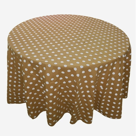 Cotton Polka Dots Round Tablecloth for Wedding/Bridal Shower Birthdays Special Events
Cotton Polka Dots Round Tablecloth for Wedding/Bridal Shower Birthdays Special Events